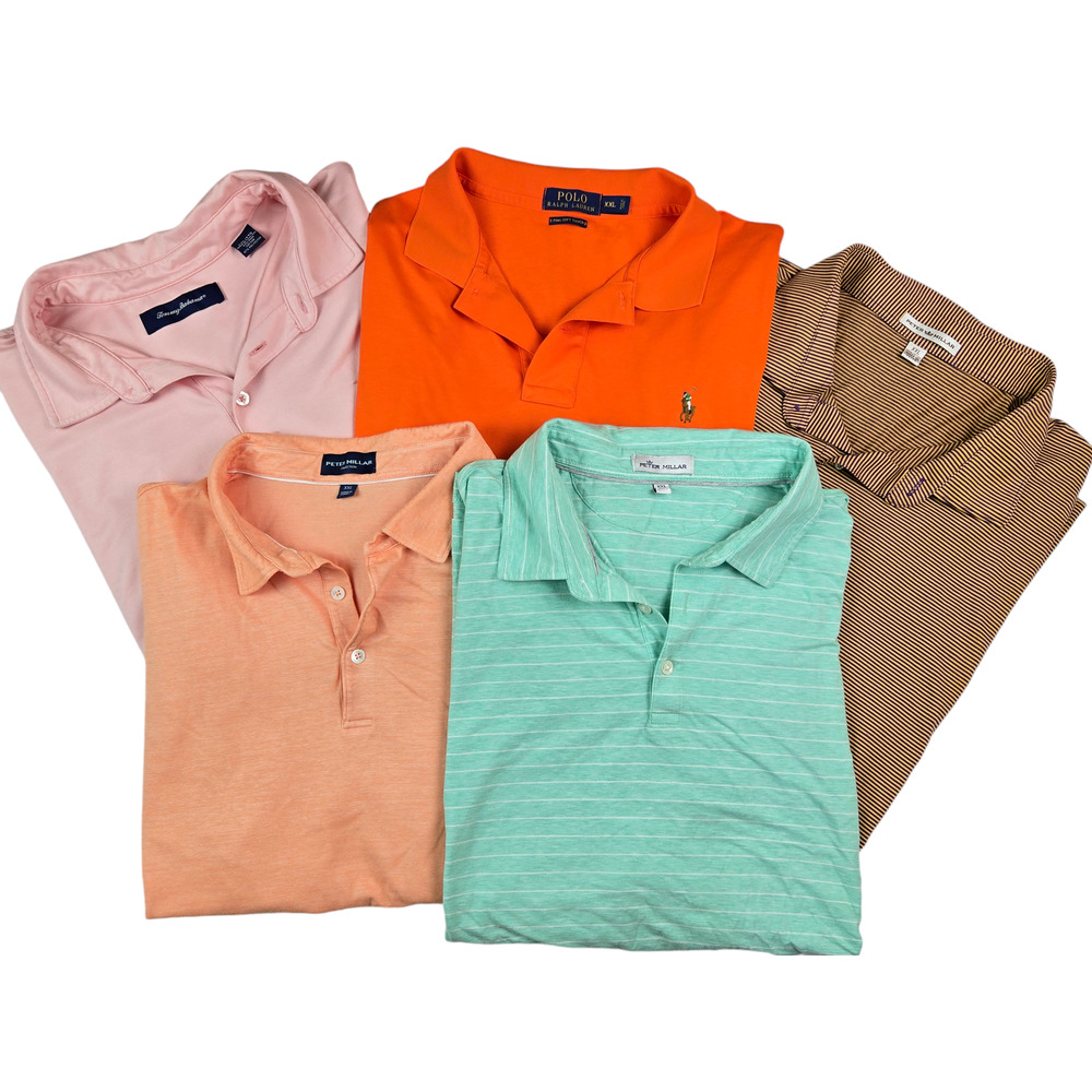 Mens Polo Lot Size XXL Peter Millar Polo Ralph Lauren Tommy Bahama